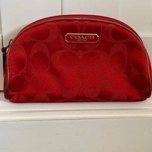 🍇 Vintage Coach Makeup Bag